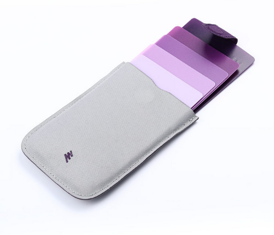 Men Women Fashion Card Holder Colorful Thin Mini Wallet Casual Business Pull Creative Card Holders